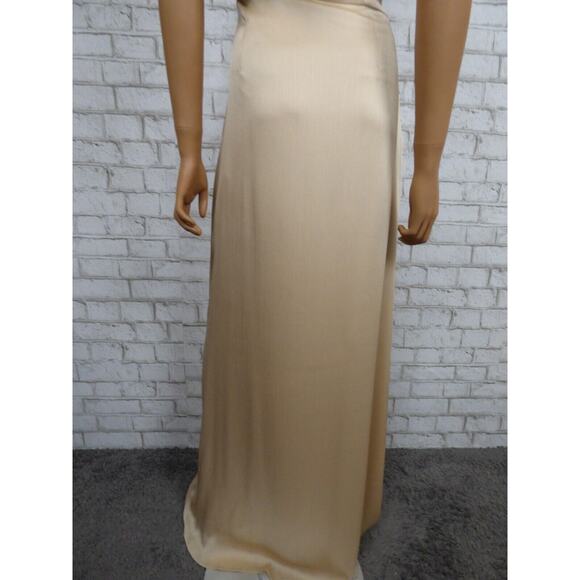 $285 BHLDN Sachin & Babi Chelsea One Shoulder Bow Gown in Neutral 4 NEW - Picture 15 of 16